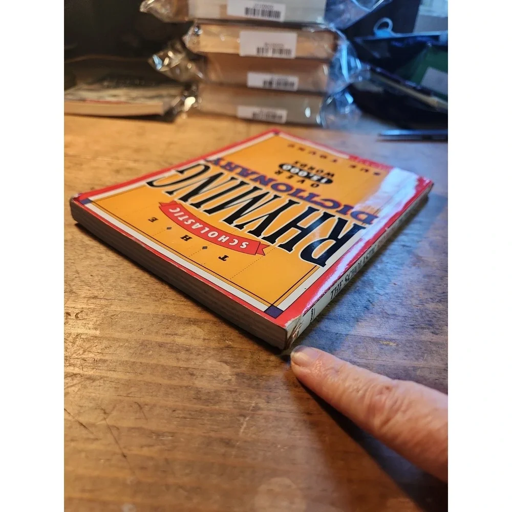 Scholastic Rhyming Dictionary: Over 15,000 - Paperback, by Young Sue - Very Good